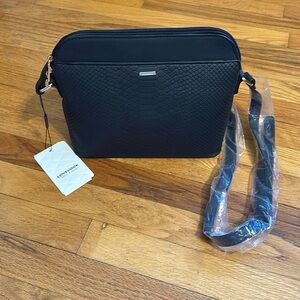 Women's Black Leather purse/Crossbody